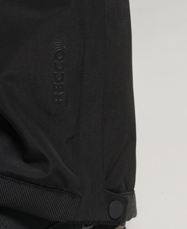 uy Superdry hombres pantalones de rescate de esquí ultimate negro DT2N8Z1372 ropa