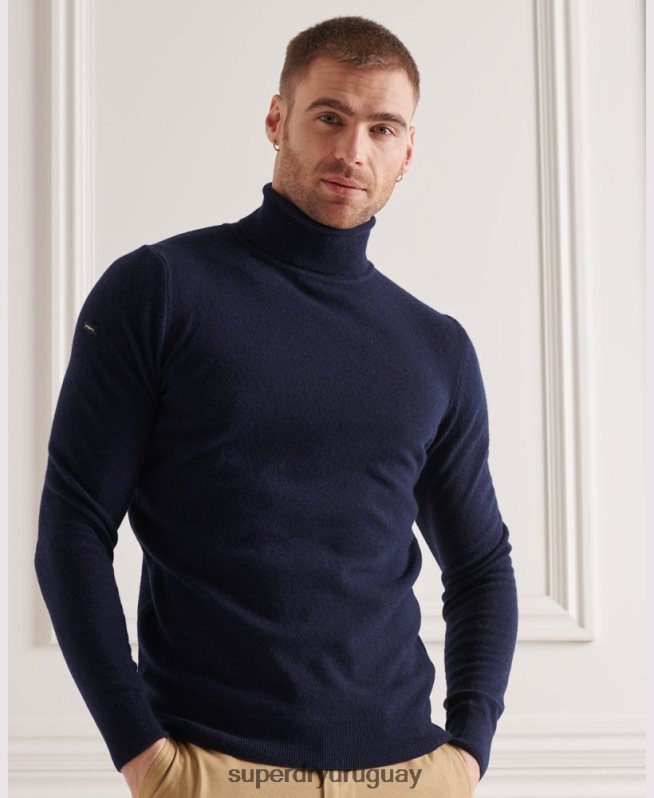 uy Superdry hombres suéter con cuello vuelto Armada DT2N8Z5323 ropa