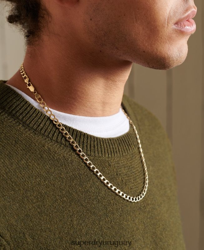 uy Superdry hombres suéter ligero de lana de cordero verde DT2N8Z5287 ropa