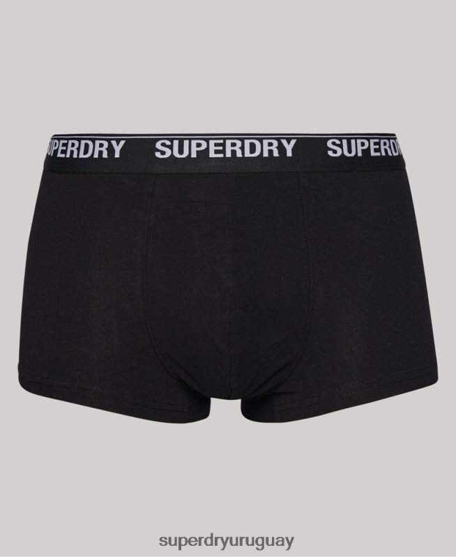 uy Superdry hombres Pack de tres calzoncillos de algodón orgánico multi DT2N8Z1753 ropa