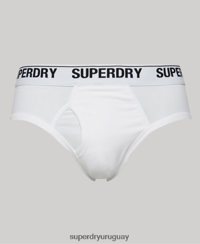 uy Superdry hombres Pack triple de calzoncillos de algodón orgánico negro DT2N8Z1862 ropa
