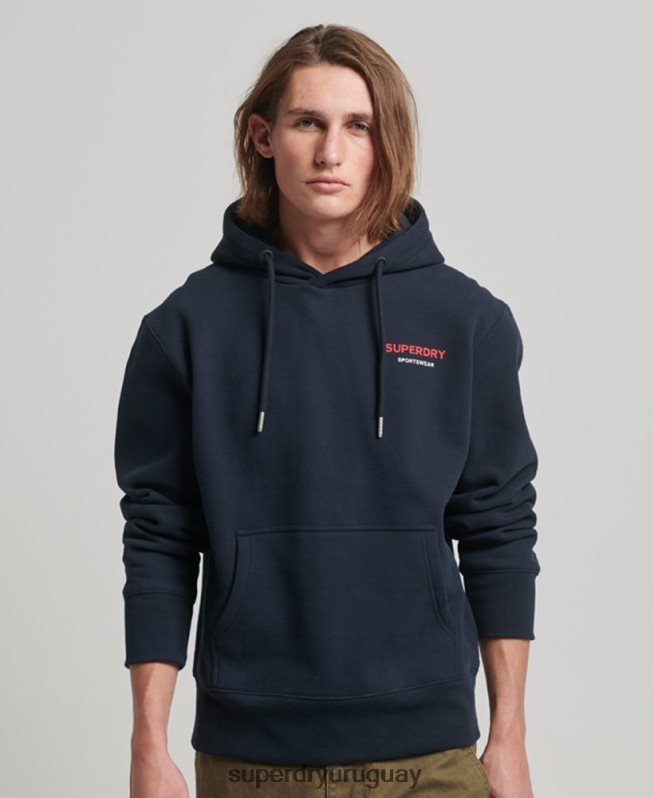 uy Superdry hombres código sudadera con capucha de ropa deportiva Armada DT2N8Z541 ropa
