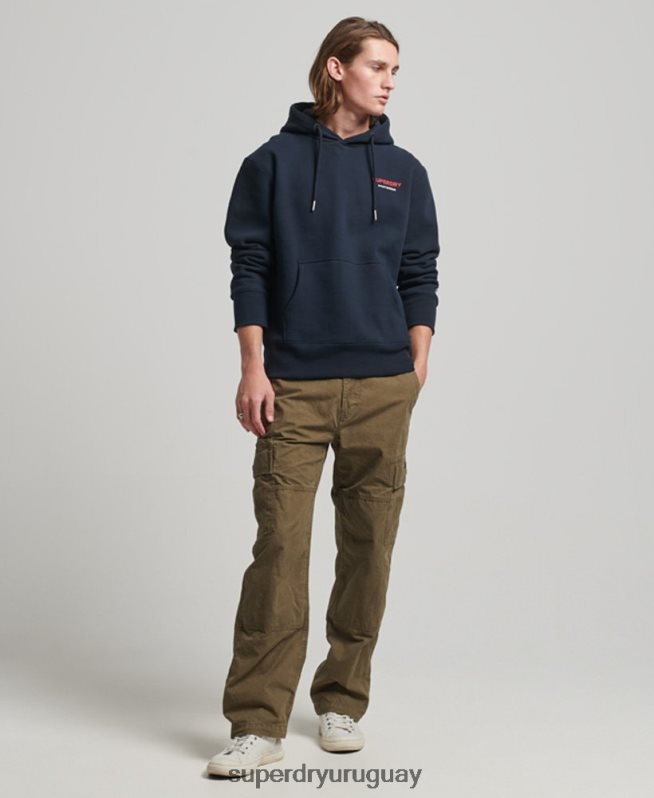 uy Superdry hombres código sudadera con capucha de ropa deportiva Armada DT2N8Z541 ropa