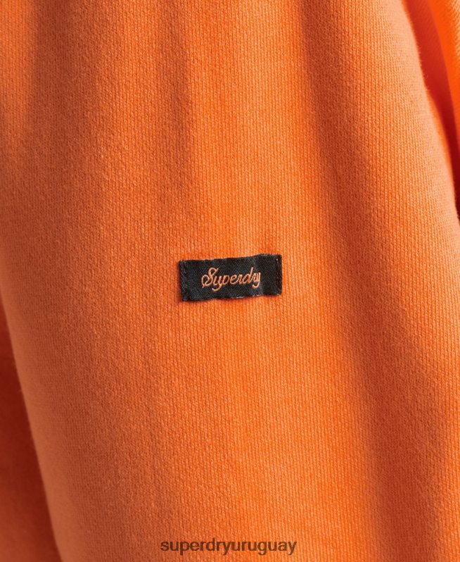 uy Superdry hombres en el bosque sudadera con capucha gráfica naranja DT2N8Z707 ropa