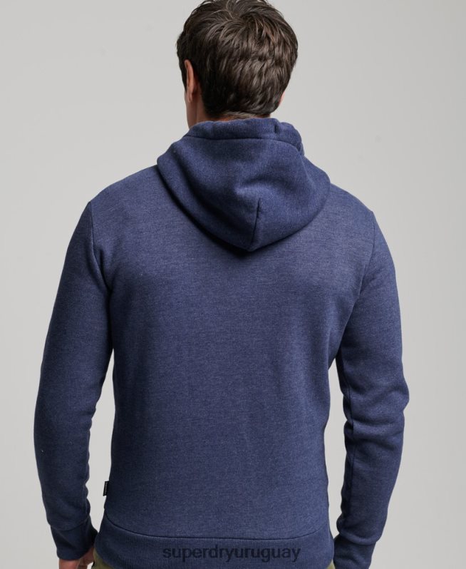 uy Superdry hombres sudadera con capucha clásica cooper vintage Armada DT2N8Z599 ropa