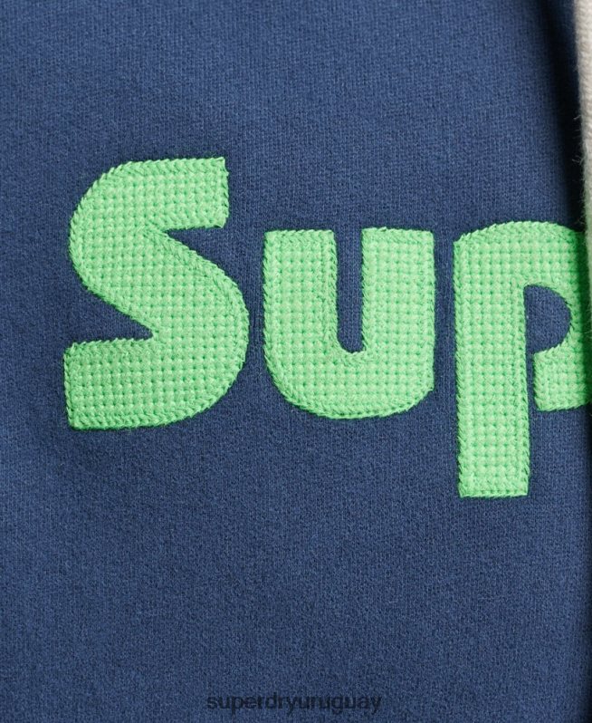 uy Superdry hombres sudadera con capucha clásica vintage Armada DT2N8Z637 ropa