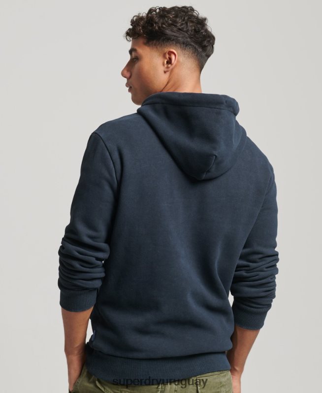 uy Superdry hombres sudadera con capucha de modeladores y creadores vintage Armada DT2N8Z813 ropa