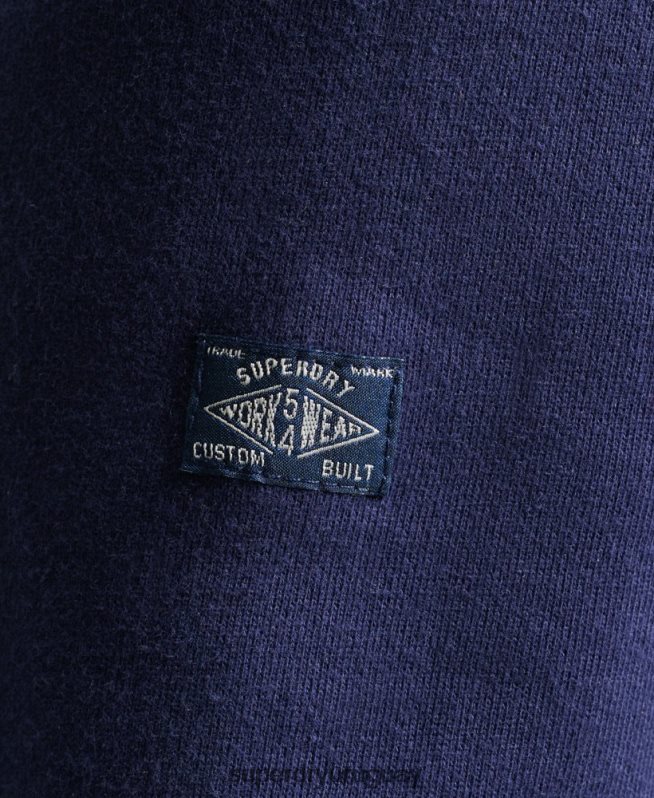 uy Superdry hombres sudadera con capucha de temporada con logo vintage Armada DT2N8Z883 ropa