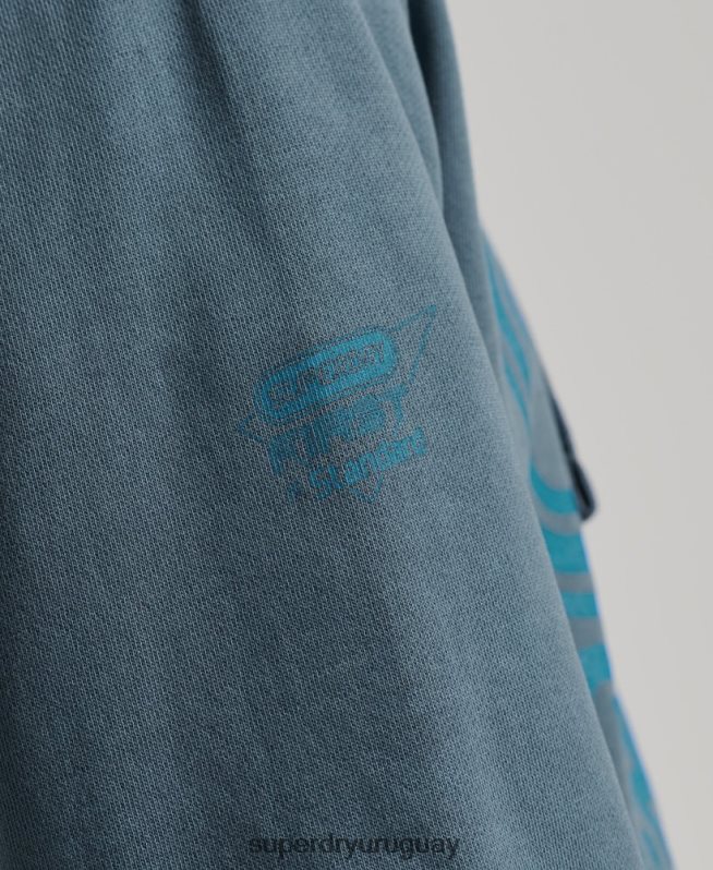 uy Superdry hombres sudadera con capucha del club atlético Armada DT2N8Z5225 ropa