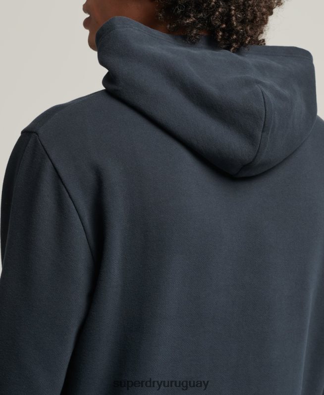 uy Superdry hombres sudadera con capucha deportiva code core Armada DT2N8Z5213 ropa