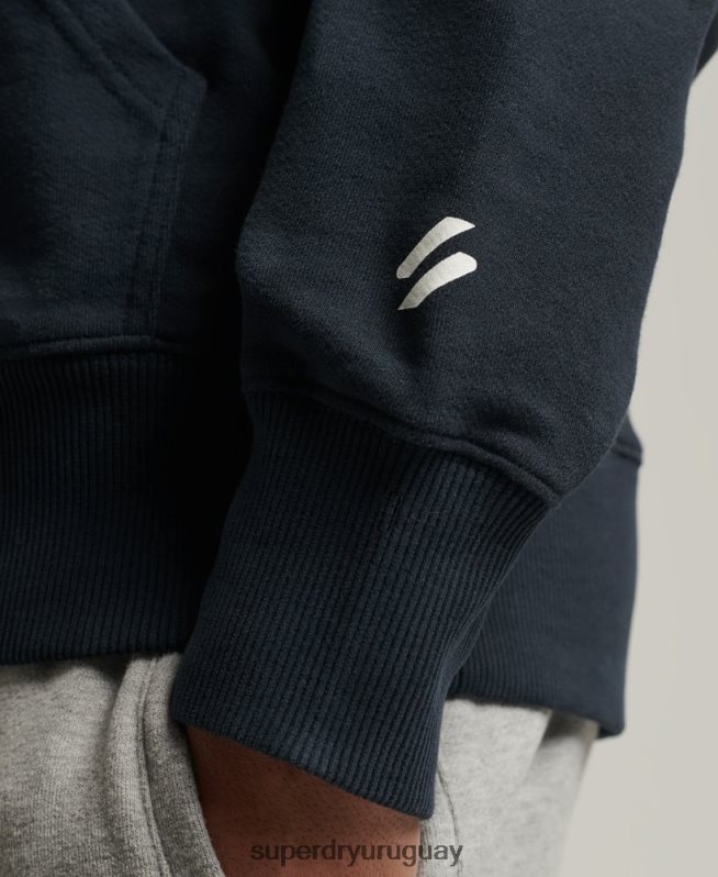 uy Superdry hombres sudadera con capucha deportiva code core Armada DT2N8Z5213 ropa