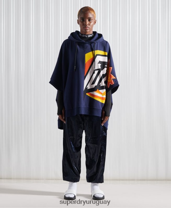 uy Superdry hombres sudadera con capucha sdx rex de edición limitada Armada DT2N8Z5233 ropa