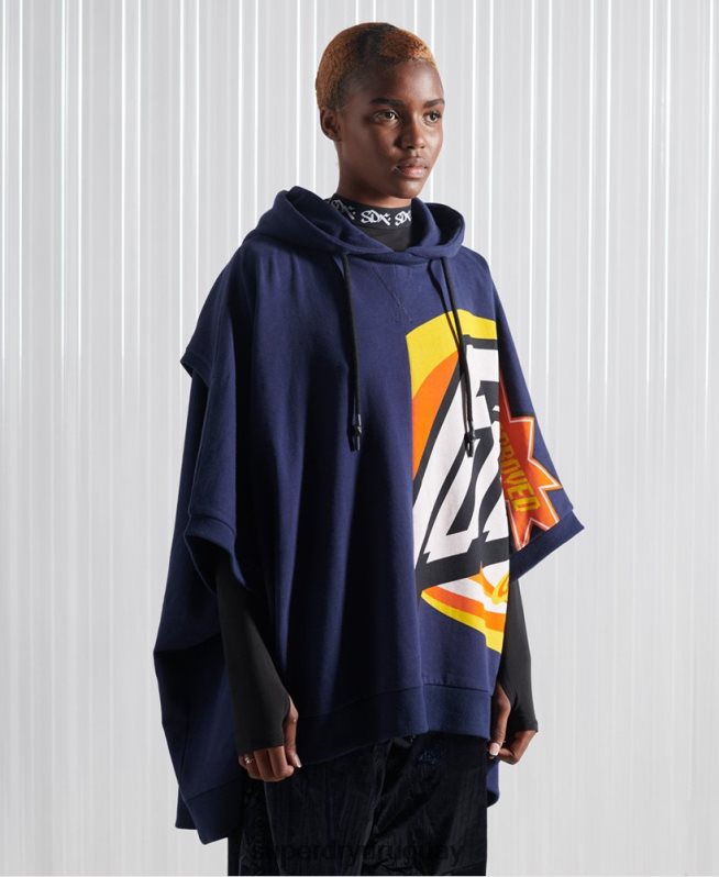 uy Superdry hombres sudadera con capucha sdx rex de edición limitada Armada DT2N8Z5233 ropa
