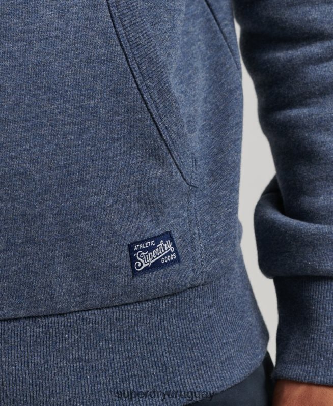 uy Superdry hombres sudadera con capucha y logo vintage Armada DT2N8Z5023 ropa