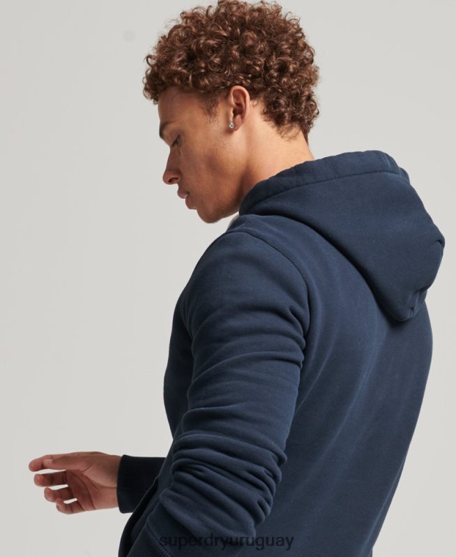 uy Superdry hombres sudadera con capucha y logo vintage Armada DT2N8Z5035 ropa