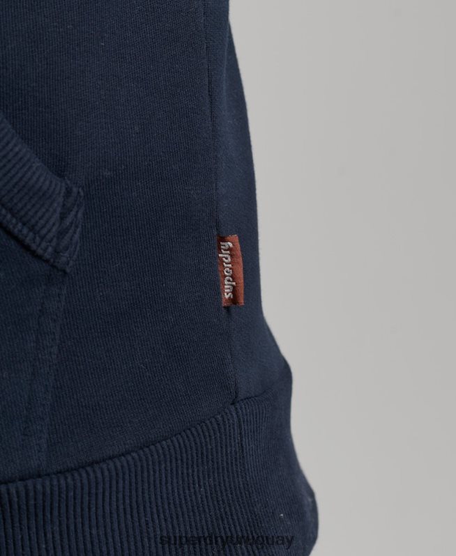 uy Superdry hombres sudadera con capucha y logo vintage Armada DT2N8Z697 ropa