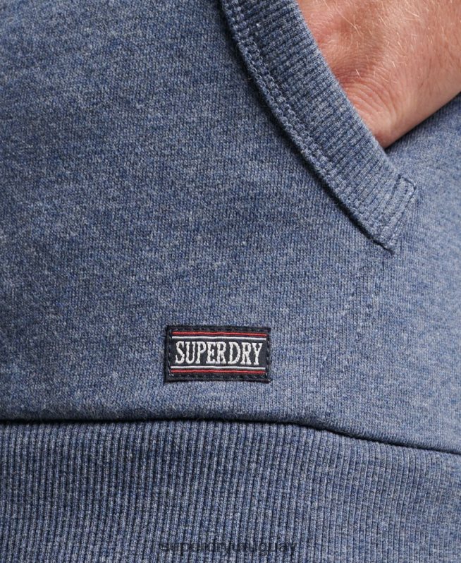 uy Superdry hombres sudadera deportiva con capucha y cremallera Armada DT2N8Z468 ropa