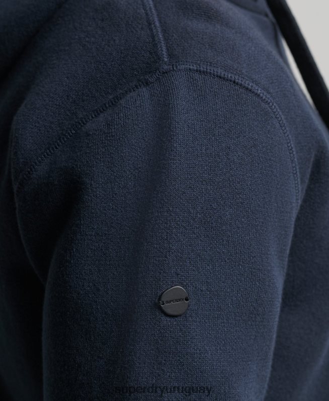 uy Superdry hombres sudadera esencial de algodón orgánico Armada DT2N8Z5050 ropa
