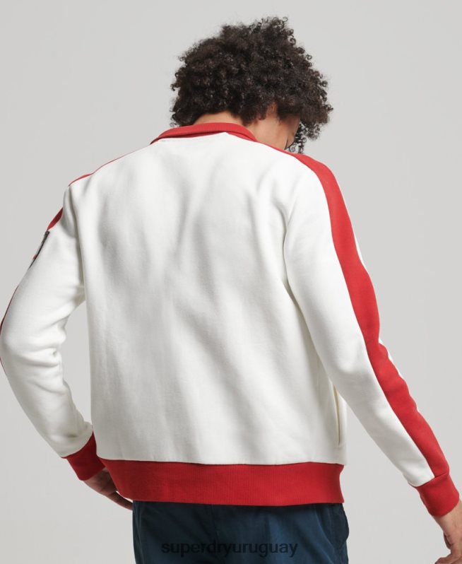 uy Superdry x Ringspun hombres camiseta de fútbol de Inglaterra blanco DT2N8Z695 ropa