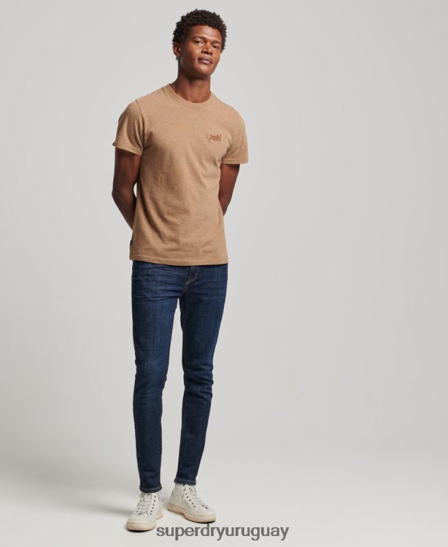 uy Superdry hombres vaqueros pitillo de época azul DT2N8Z1216 ropa