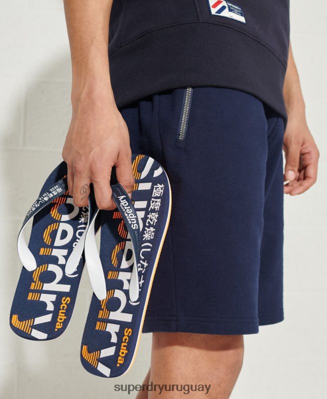 uy Superdry hombres chanclas clásicas con logo Armada DT2N8Z1936 zapatos