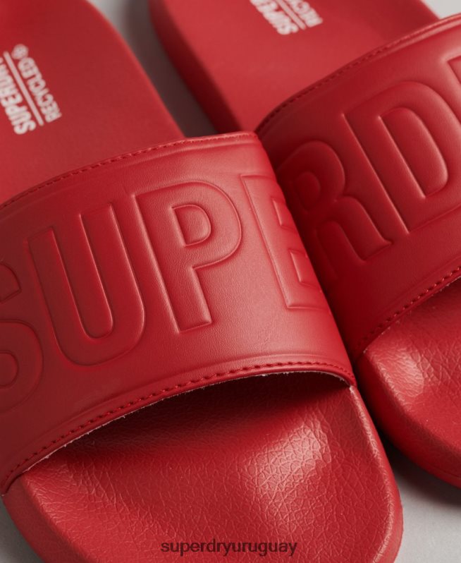 uy Superdry hombres Deslizadores de grupo de núcleo de código rojo DT2N8Z1912 zapatos