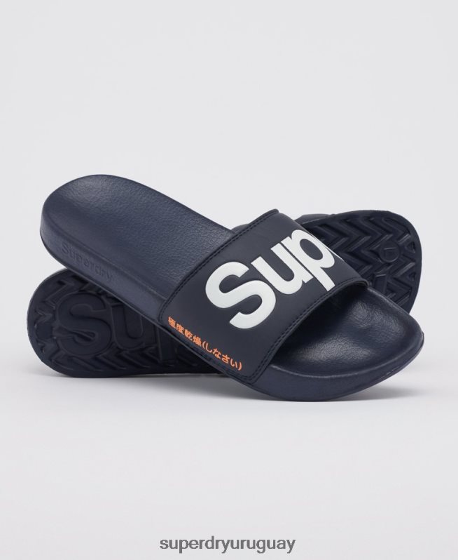 uy Superdry hombres chanclas clásicas con logo Armada DT2N8Z1952 zapatos