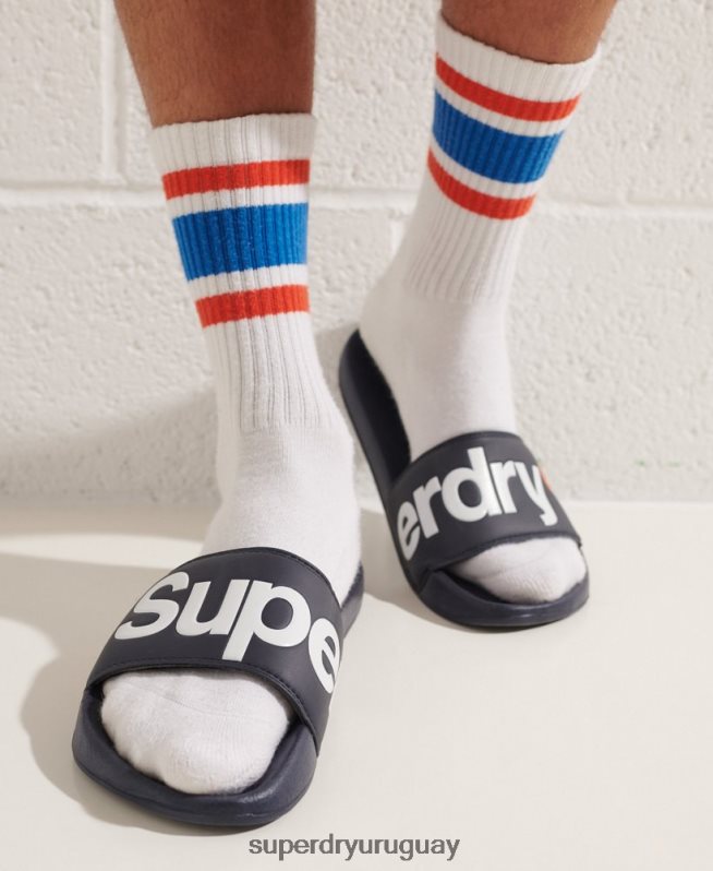 uy Superdry hombres chanclas clásicas con logo Armada DT2N8Z1952 zapatos