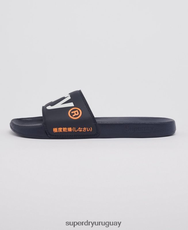 uy Superdry hombres chanclas clásicas con logo Armada DT2N8Z1952 zapatos