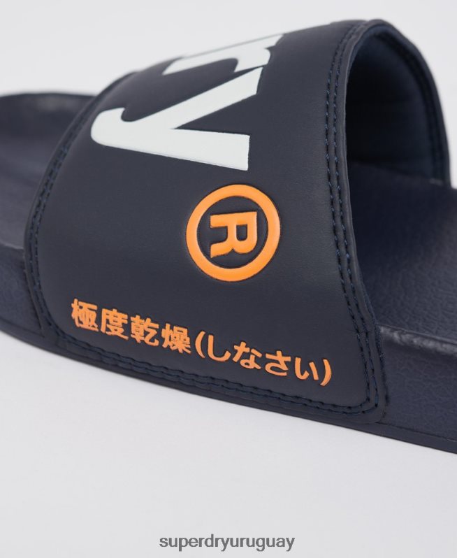 uy Superdry hombres chanclas clásicas con logo Armada DT2N8Z1952 zapatos