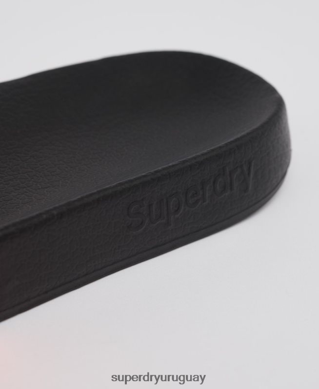 uy Superdry hombres chanclas clásicas con logo naranja DT2N8Z1934 zapatos