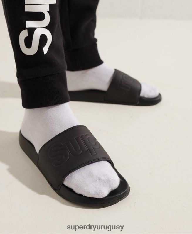 uy Superdry hombres chanclas de playa camufladas mágicas verde DT2N8Z1945 zapatos