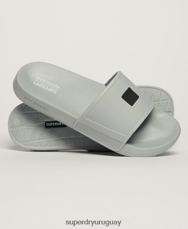 uy Superdry hombres controles deslizantes de tecnología de código blanco DT2N8Z98 zapatos