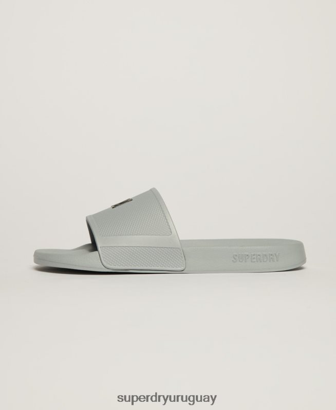 uy Superdry hombres controles deslizantes de tecnología de código blanco DT2N8Z98 zapatos