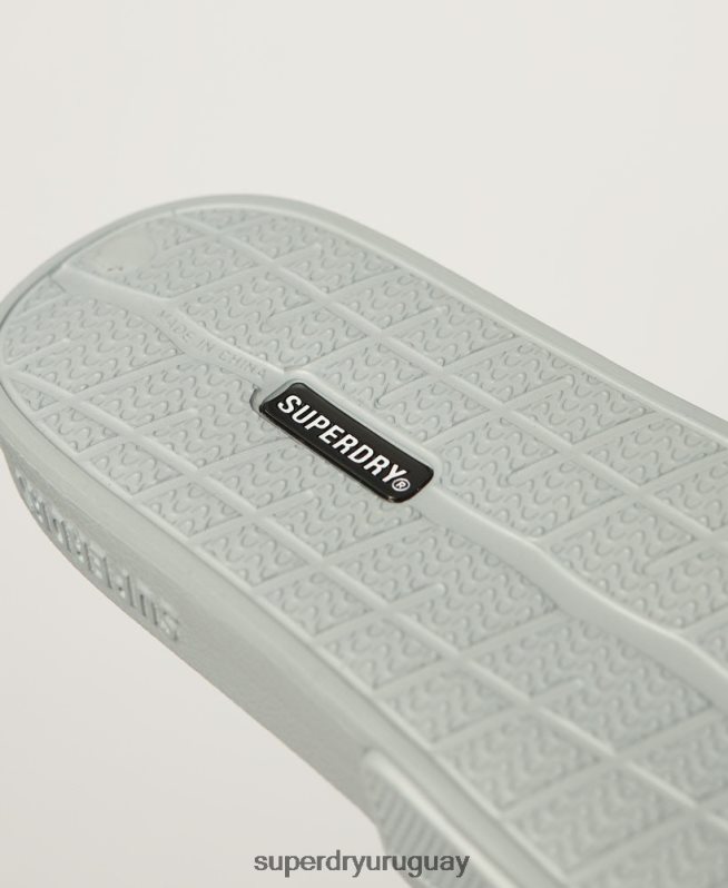 uy Superdry hombres controles deslizantes de tecnología de código blanco DT2N8Z98 zapatos