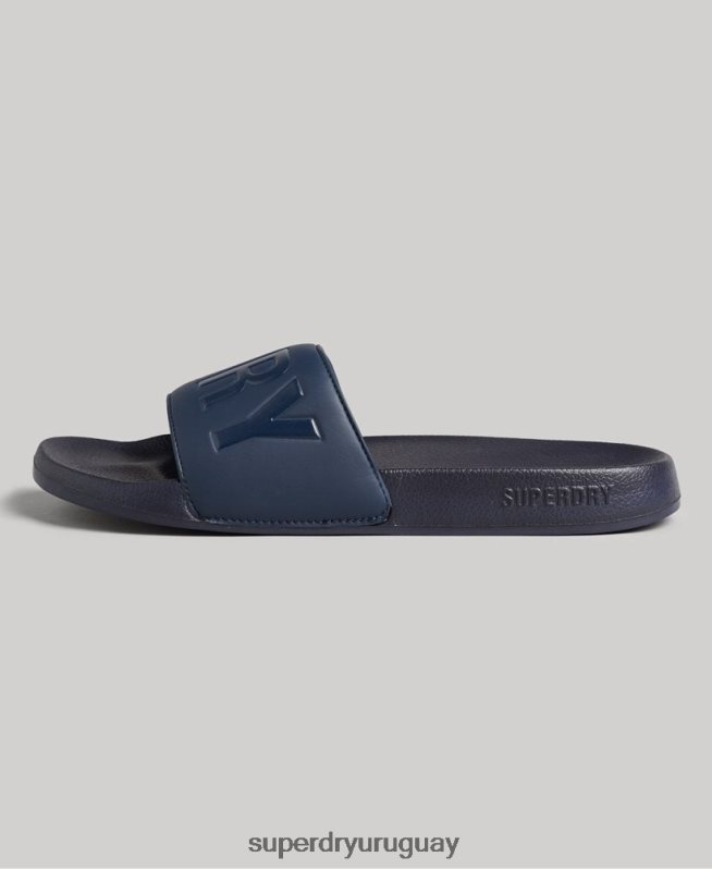 uy Superdry hombres deslizadores de piscina central Armada DT2N8Z1885 zapatos