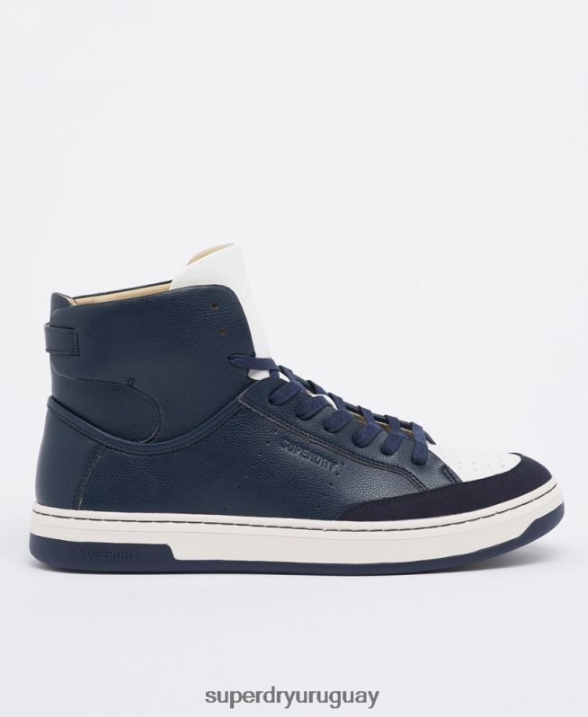 uy Superdry hombres zapatillas altas vegan basket sport Armada DT2N8Z1926 zapatos