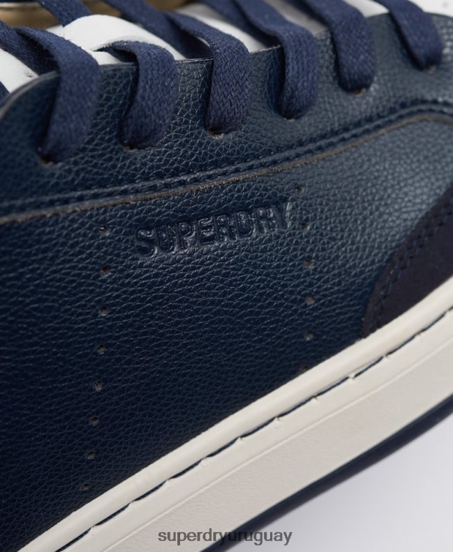 uy Superdry hombres zapatillas altas vegan basket sport Armada DT2N8Z1926 zapatos
