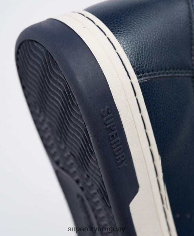 uy Superdry hombres zapatillas altas vegan basket sport Armada DT2N8Z1926 zapatos