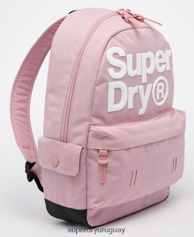 uy Superdry mujer mochila borde montana rosa DT2N8Z4272 accesorios
