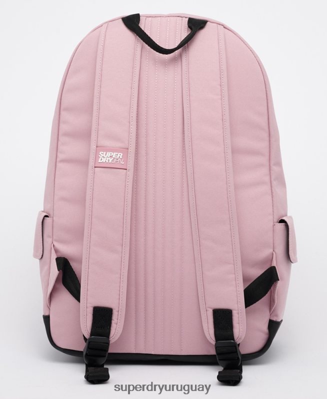 uy Superdry mujer mochila borde montana rosa DT2N8Z4272 accesorios