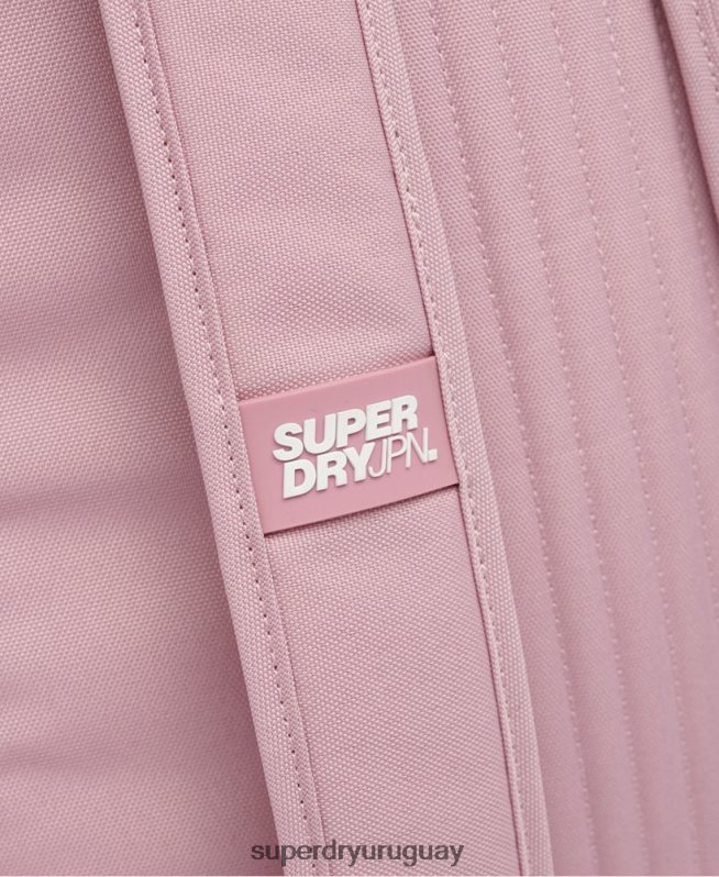 uy Superdry mujer mochila borde montana rosa DT2N8Z4272 accesorios
