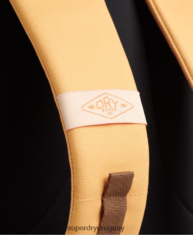 uy Superdry mujer mochila con motivo gráfico amarillo DT2N8Z1602 accesorios