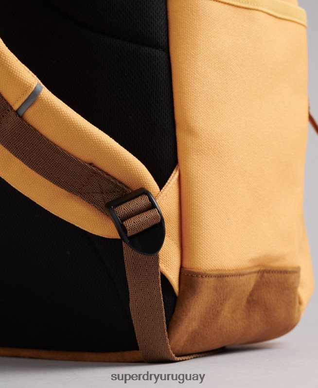 uy Superdry mujer mochila con motivo gráfico amarillo DT2N8Z1602 accesorios