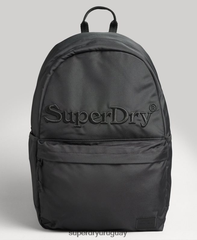 uy Superdry mujer mochila con motivo gráfico gris oscuro DT2N8Z1627 accesorios