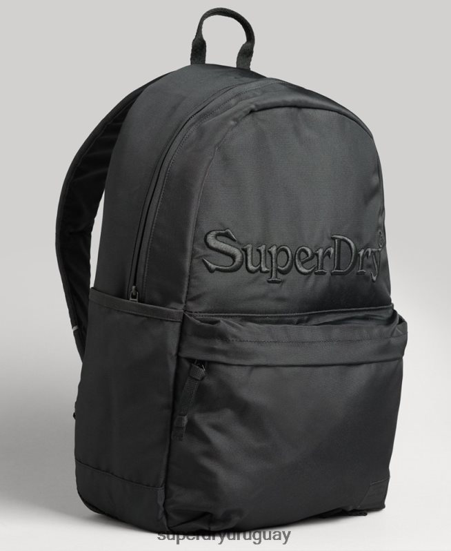 uy Superdry mujer mochila con motivo gráfico gris oscuro DT2N8Z1627 accesorios
