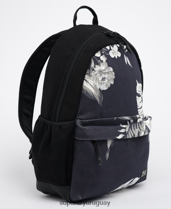 uy Superdry mujer mochila montana con estampado cali negro DT2N8Z6615 accesorios