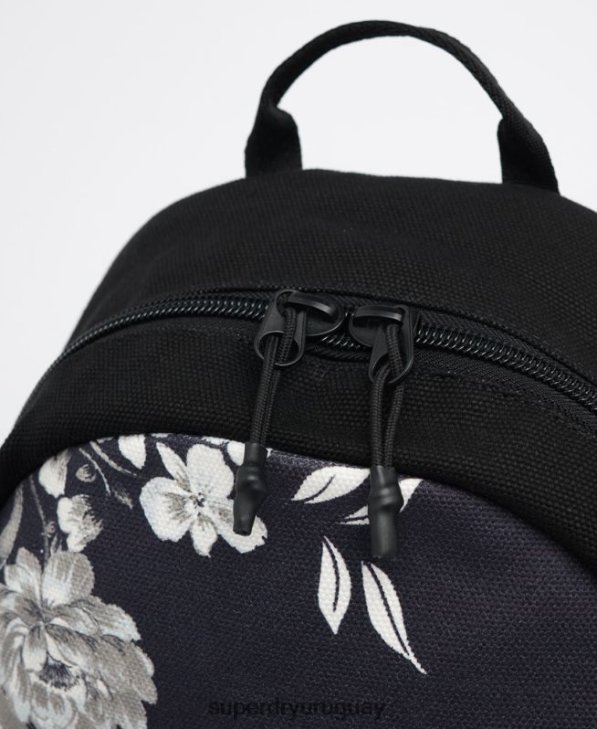 uy Superdry mujer mochila montana con estampado cali negro DT2N8Z6615 accesorios