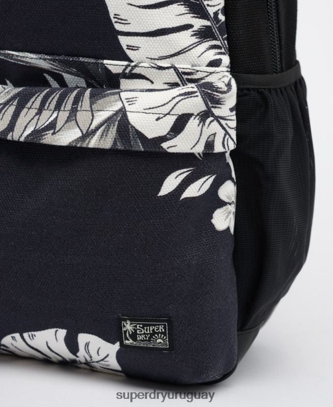 uy Superdry mujer mochila montana con estampado cali negro DT2N8Z6615 accesorios