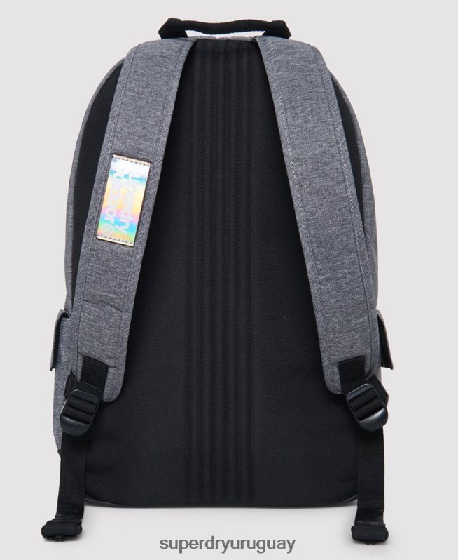 uy Superdry mujer mochila montana con relleno holográfico gris DT2N8Z4222 accesorios